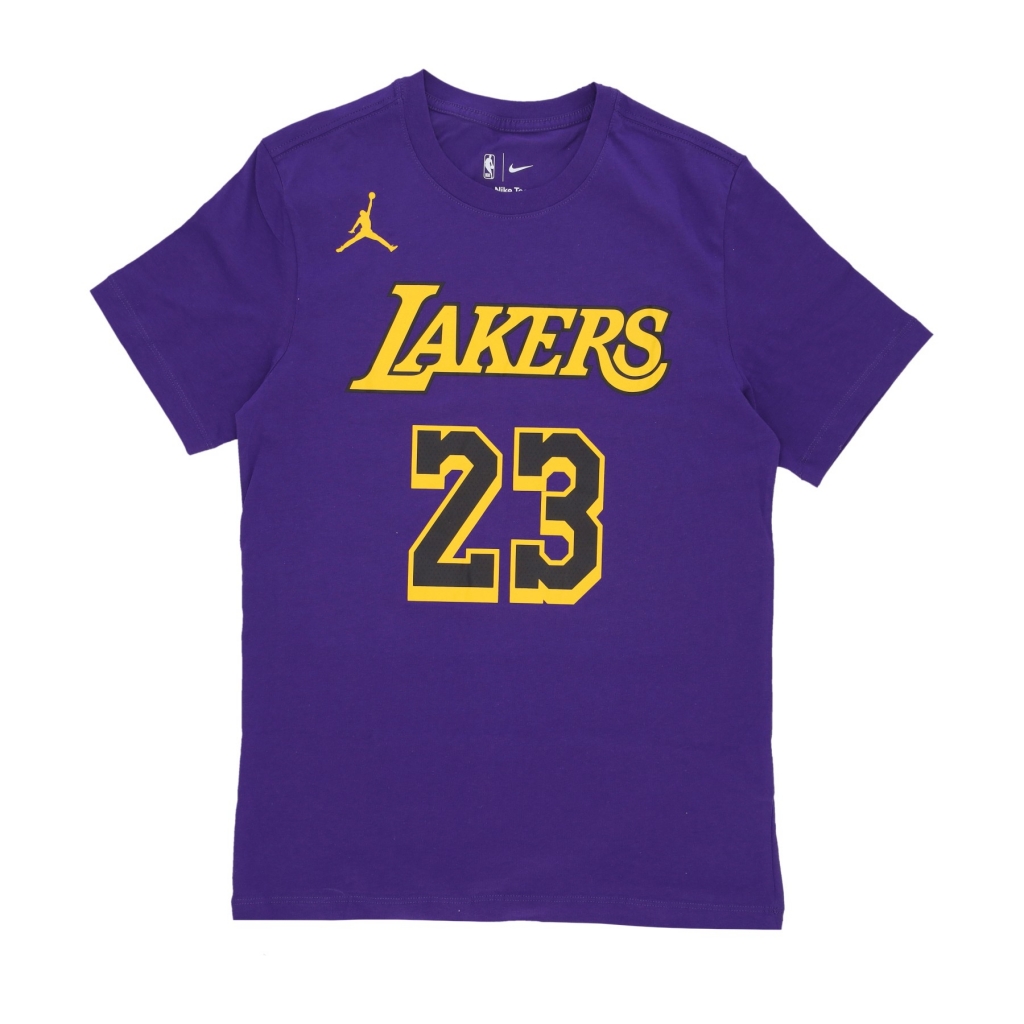 maglietta uomo nba statement edition essential tee no 23 lebron james loslak FIELD PURPLE