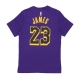 maglietta uomo nba statement edition essential tee no 23 lebron james loslak FIELD PURPLE