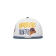 cappellino visiera piatta uomo nba toss up snapback golwar WHITE/ORIGINAL TEAM COLORS