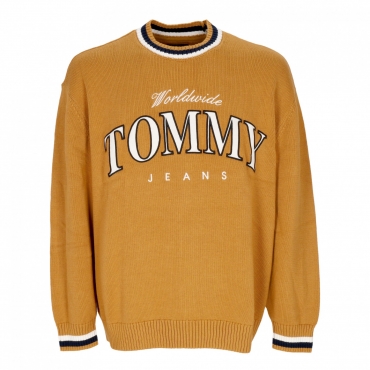 maglione uomo relaxed varsity sweater ALCHEMY YELLOW