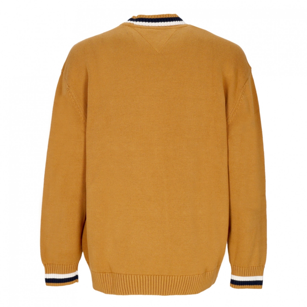 maglione uomo relaxed varsity sweater ALCHEMY YELLOW