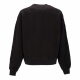 felpa leggera girocollo uomo boxy varsity crewneck ext BLACK