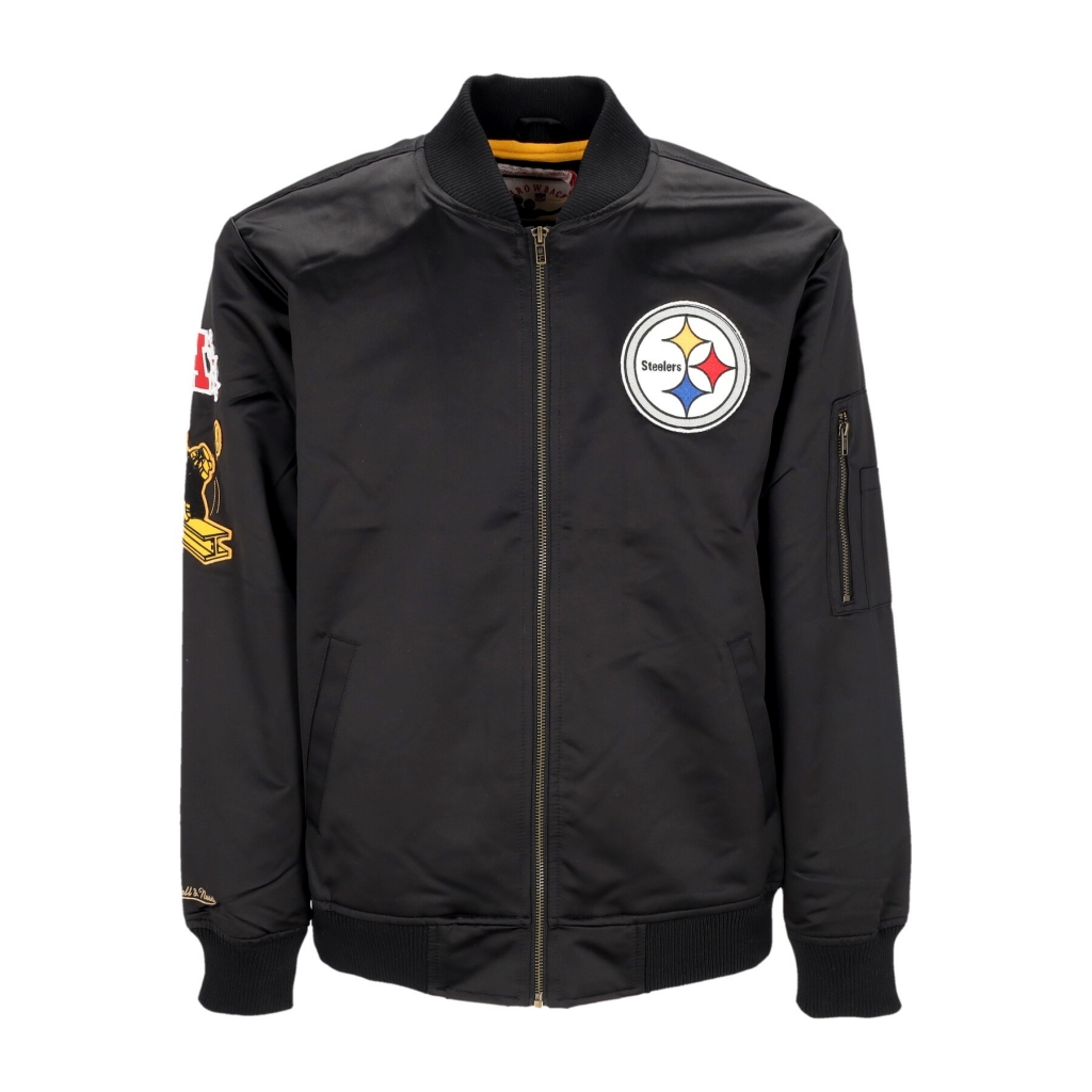 giubbotto bomber uomo nfl lightweight satin bomber pitste ORIGINAL TEAM COLORS