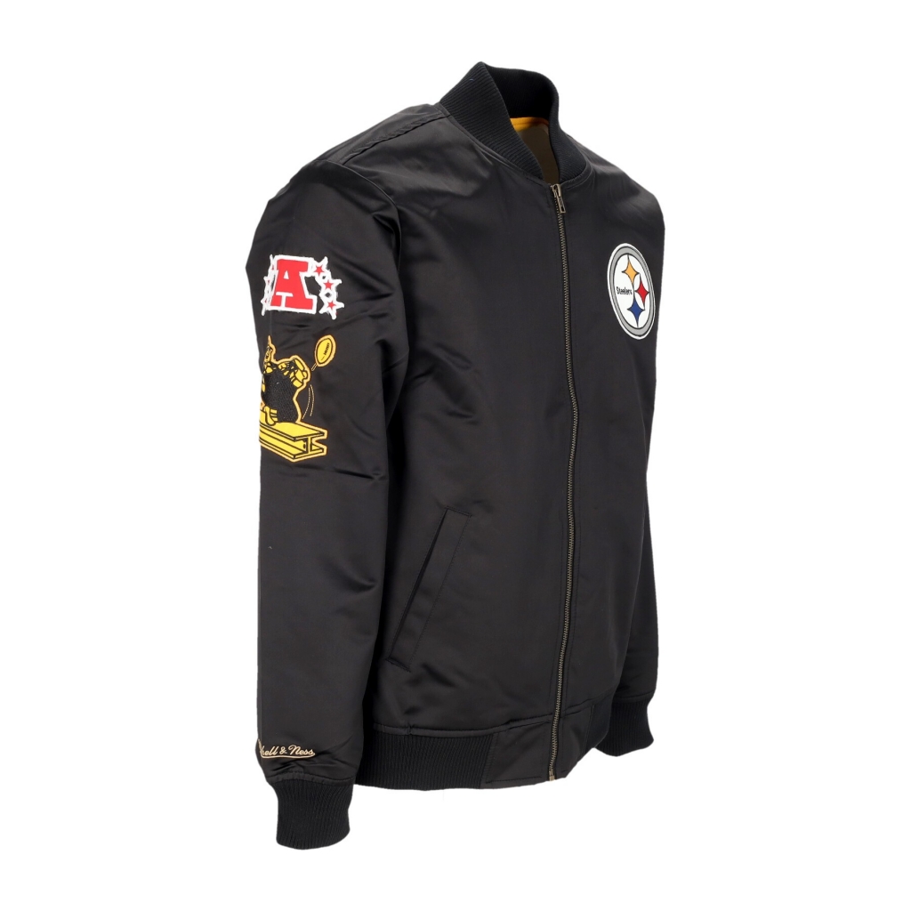 giubbotto bomber uomo nfl lightweight satin bomber pitste ORIGINAL TEAM COLORS