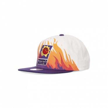 cappellino visiera piatta uomo nba hot fire hwc phosun WHITE/ORIGINAL TEAM COLORS