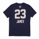 maglietta uomo nba all star game essentials tee no 23 lebron james team west COLLEGE NAVY