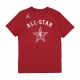 maglietta uomo nba all star game essential tee no 23 lebron james team west TEAM CRIMSON