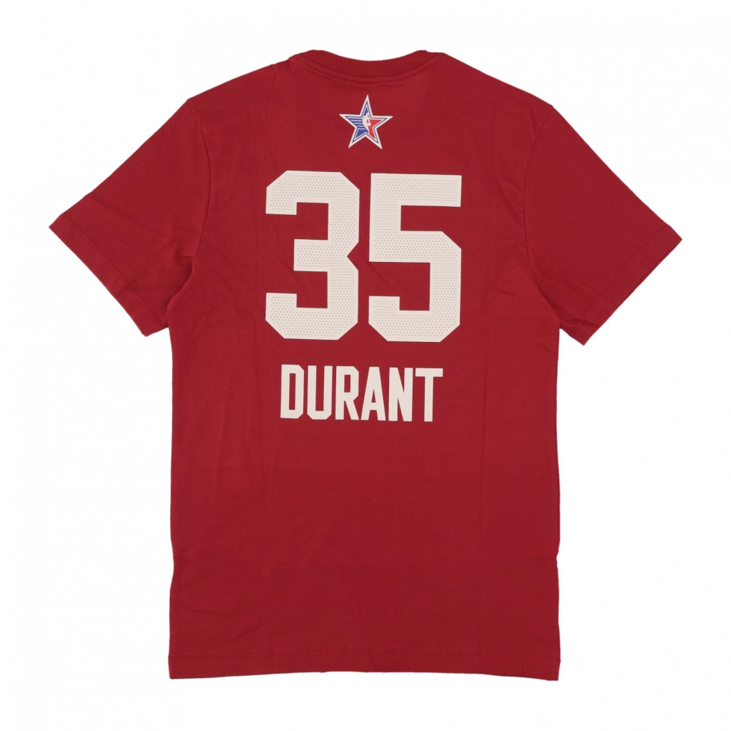 maglietta uomo nba all star game essential tee no 35 kevin durant team west TEAM CRIMSON