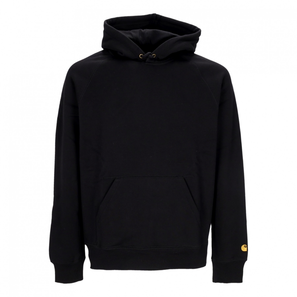 felpa cappuccio uomo chase hooded BLACK/GOLD