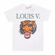 maglietta manica lunga uomo secret club louis the tiger tee WHITE