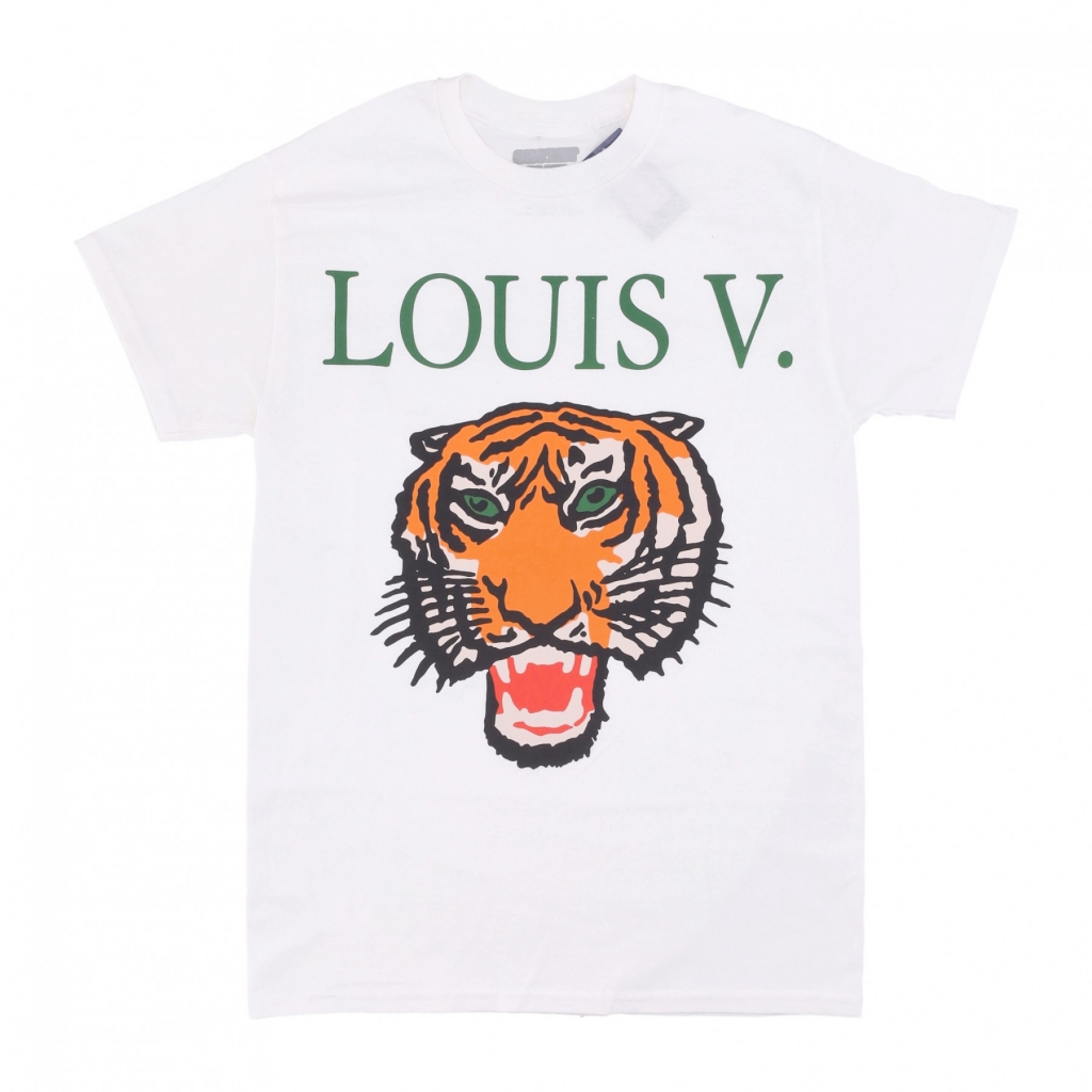 maglietta manica lunga uomo secret club louis the tiger tee WHITE