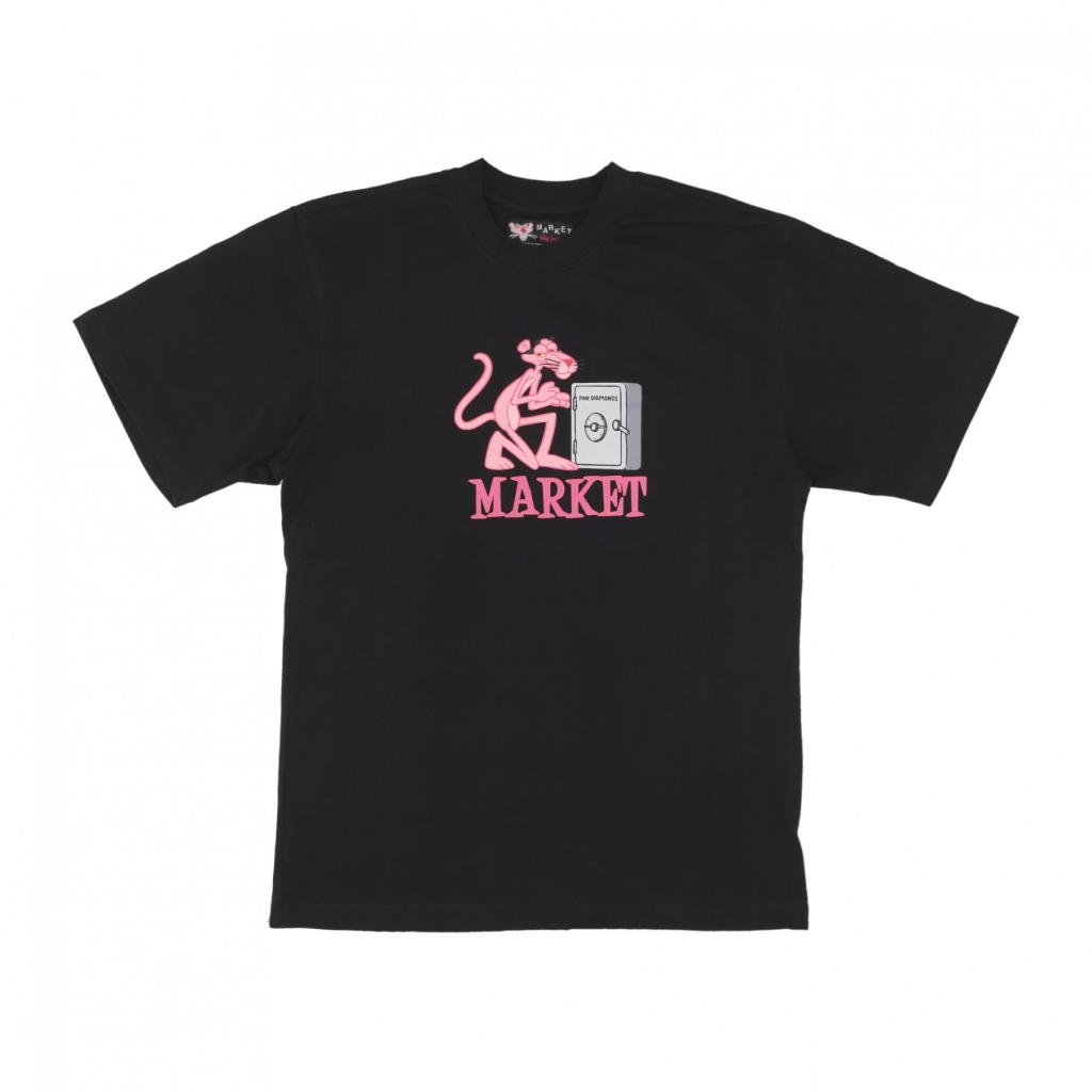 maglietta uomo call my lawyer tee x pink panther BLACK