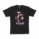 maglietta uomo pourover tee x pink panther BLACK