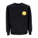 felpa girocollo uomo smiley vintage wash crewneck x smiley WASHED BLACK