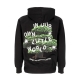 felpa cappuccio uomo community garden hoodie BLACK