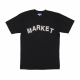 maglietta uomo community garden tee WASHED BLACK