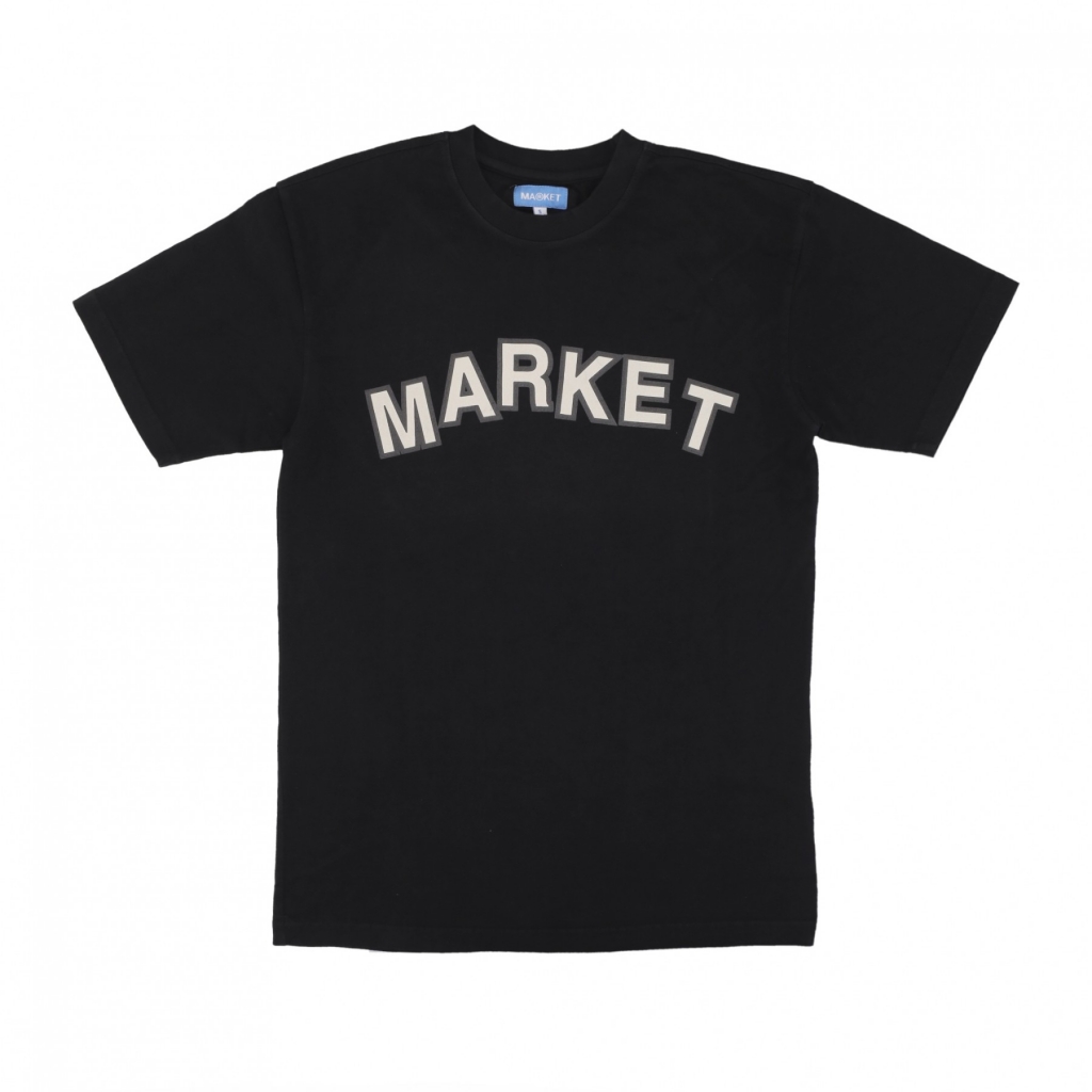 maglietta uomo community garden tee WASHED BLACK