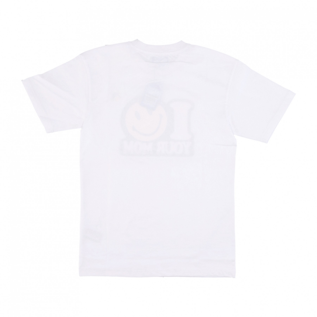 maglietta uomo your mom tee x smiley WHITE