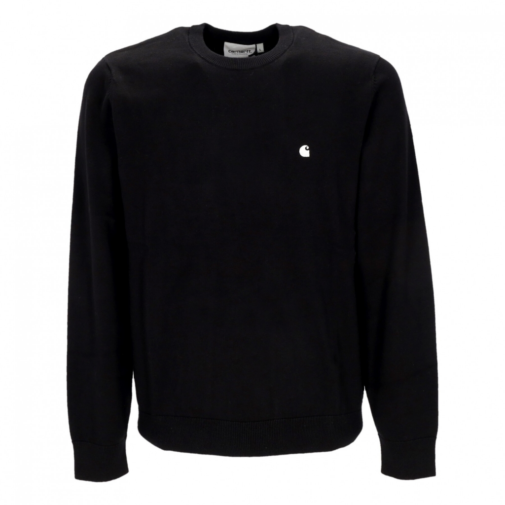 maglione uomo madison sweater BLACK/WAX