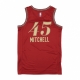 canotta basket uomo nba city edition 2023/24 dri-fit swingman jersey no 45 donovan mitchell clecav TEAM CRIMSON