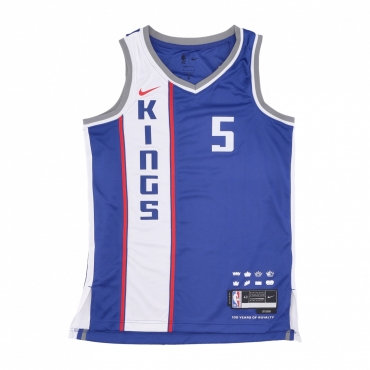 canotta basket uomo nba city edition 2023/24 dri-fit swingman jersey no 5 deaaron fox sackin RUSH BLUE