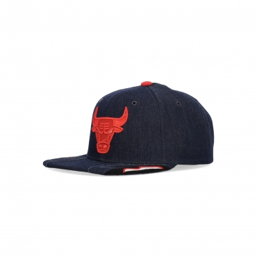 cappellino visiera piatta uomo nba day 6 snapback chibul NAVY