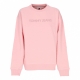 felpa leggera girocollo donna relaxed bold classic crewneck BALLET PINK