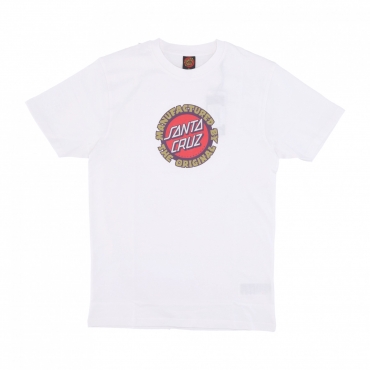 maglietta uomo speed mfg dot front tee WHITE