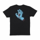 maglietta uomo screaming hand chest tee BLACK