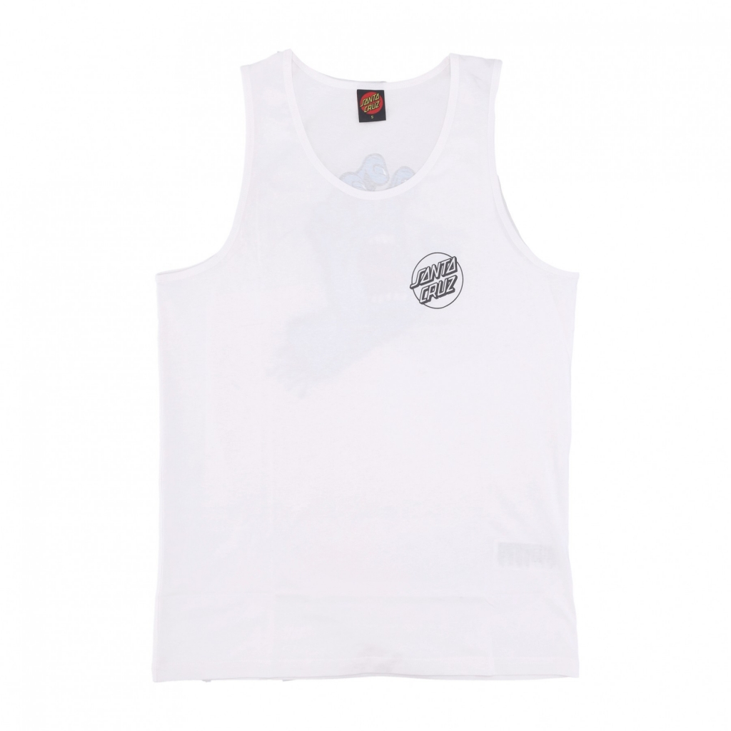 canotta uomo screaming hand vest WHITE