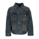 giubbotto jeans uomo abstract united dreams oversized denim jacket BLUE