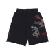 pantalone corto tuta uomo crawling dragon sweat cargo shorts BLACK