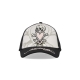 cappellino visiera curva uomo death before twill front mesh trucker WHITE/BLACK