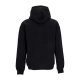 felpa leggera cappuccio uomo zebra idol hoodie BLACK