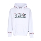 felpa leggera cappuccio uomo field hoodie WHITE