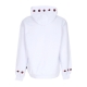 felpa leggera cappuccio uomo field hoodie WHITE