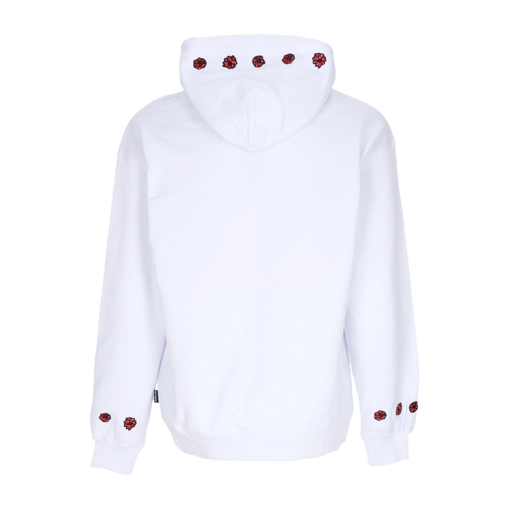 felpa leggera cappuccio uomo field hoodie WHITE