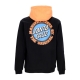 felpa cappuccio uomo speed mfg dot hoodie BLACK