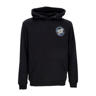 felpa cappuccio uomo natas screaming panther hoodie BLACK