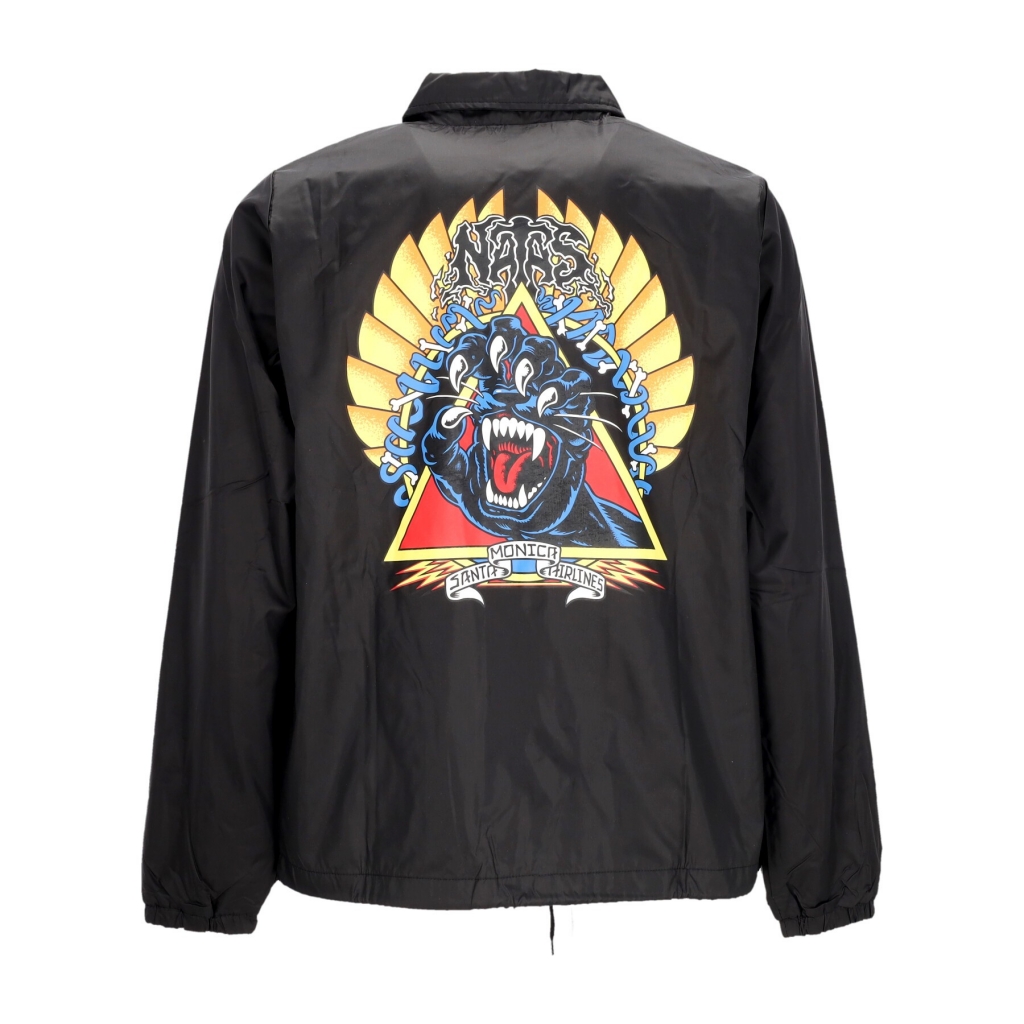 giacca coach jacket uomo natas screaming panther jacket BLACK