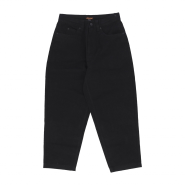 jeans uomo big pants DYED BLACK