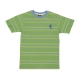 maglietta uomo mini hand stripe tee APPLE STRIPE