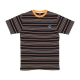 maglietta uomo mini hand stripe tee BLACK STRIPE