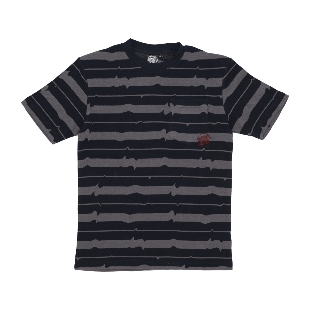 maglietta uomo fracture tee BLACK/GREY