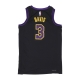 canotta basket uomo nba city edition 2023/24 dri-fit swingman jersey no 3 anthony davis loslak BLACK