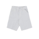 pantalone corto uomo single knee short SONIC SILVER GARMENT DYED