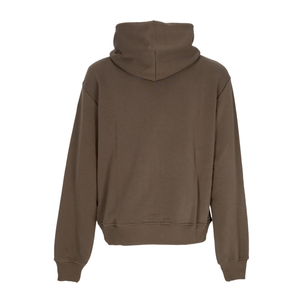 felpa leggera cappuccio uomo hoodie x luca barcellona GRAPHITE