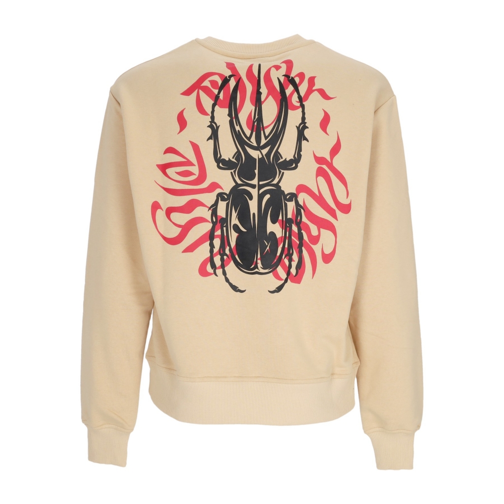 felpa leggera girocollo uomo desert beatle crewneck BEIGE