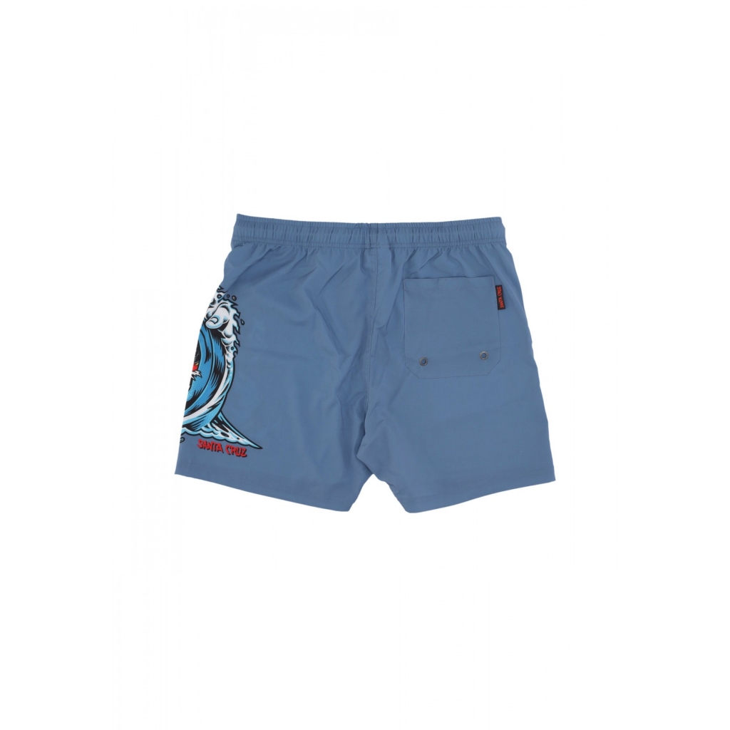 costume pantaloncino uomo screaming wave swimshort DUSTY BLUE