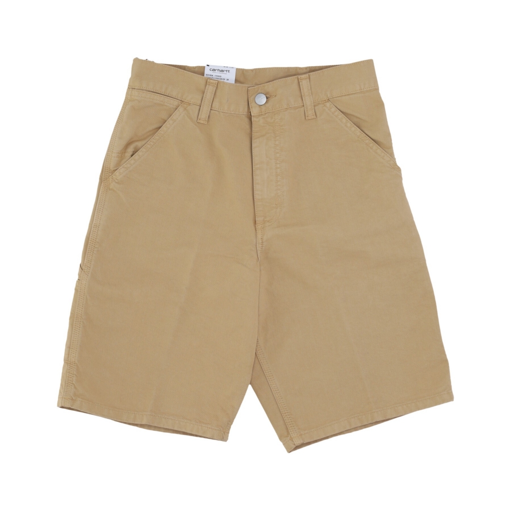 pantalone corto uomo single knee short BOURBON GARMENT DYED